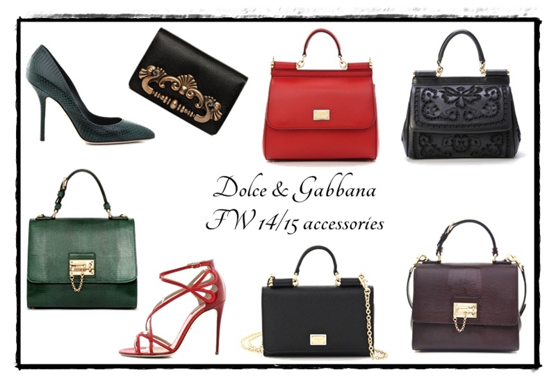 Dolce & Gabbana FW14-15 accessories