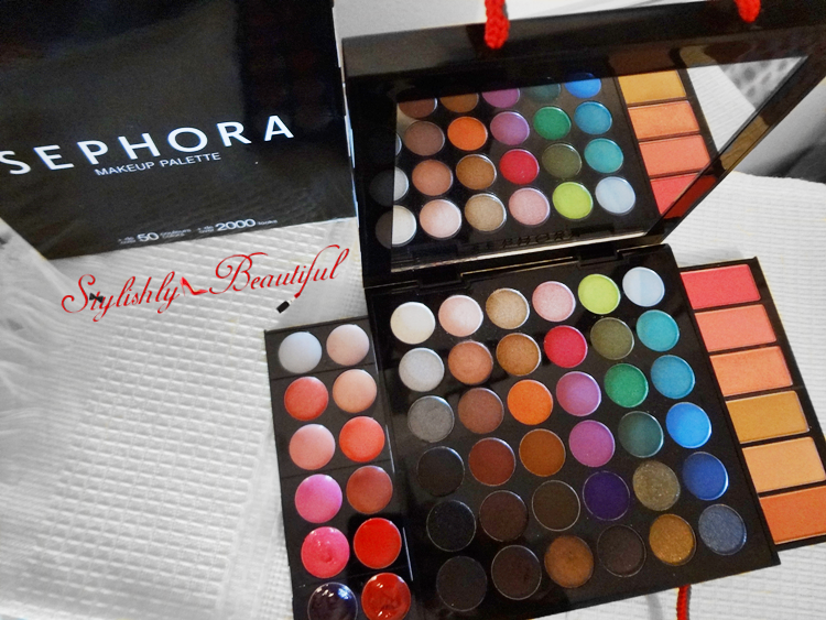 Sephora 54 colors palette review - Stylishly Beautiful