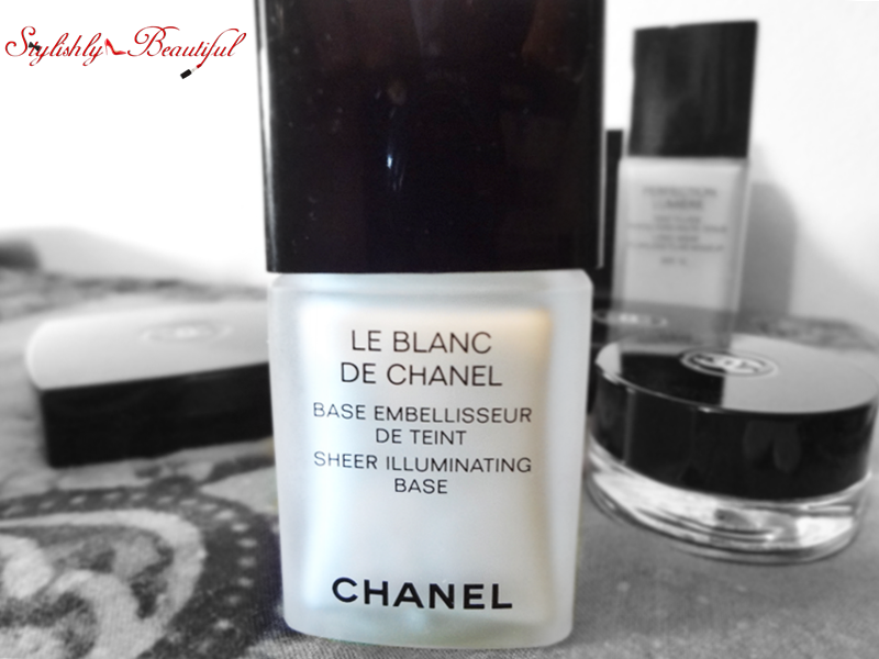 Le Blanc de Chanel illuminator fluid review 2