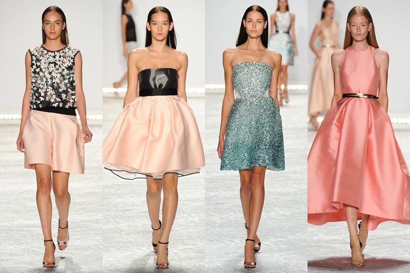 Monique Lhuillier Spring 2015 Ready-to-Wear