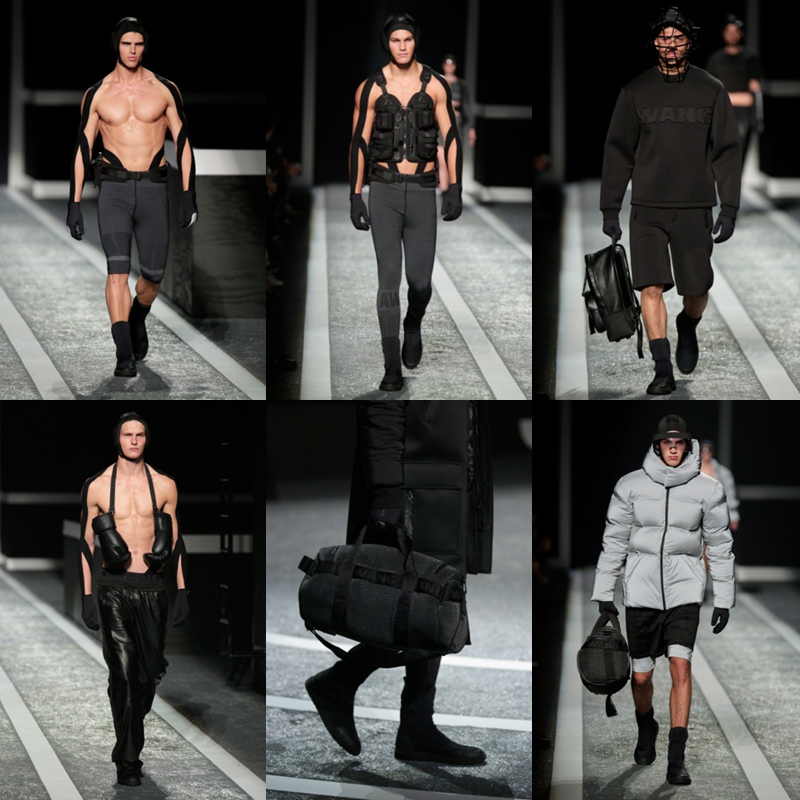 Alexander Wang x H&M collection men runway