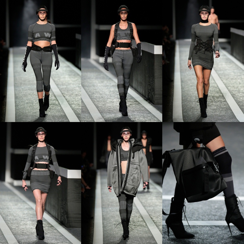 Alexander Wang x H&M collection women runway