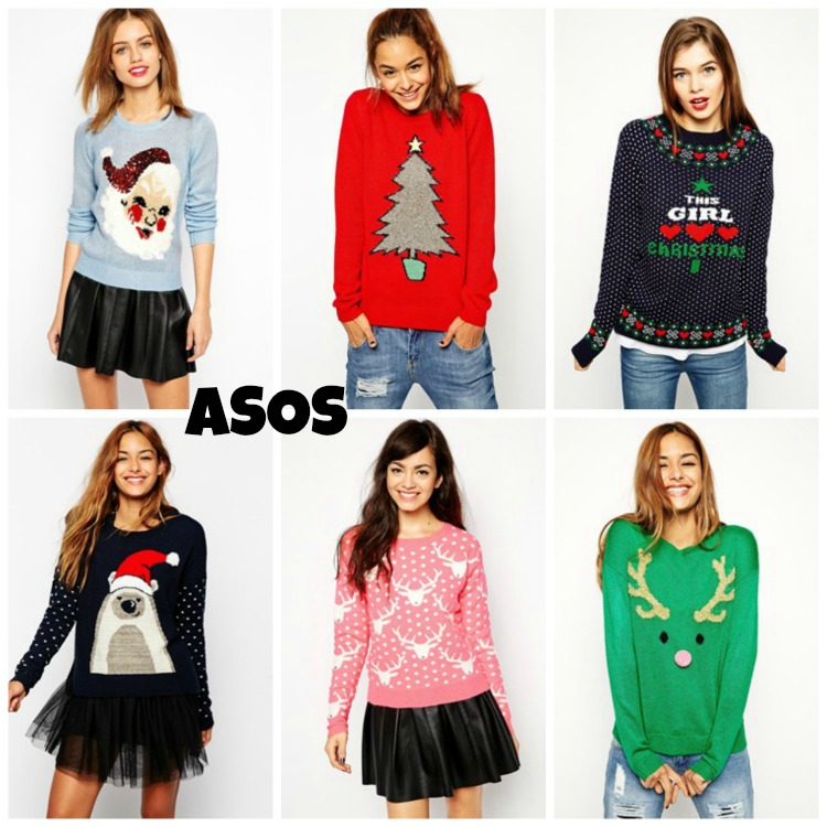 asos christmas jumpers