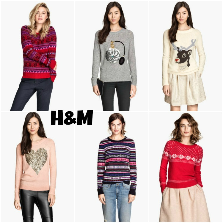 h&m christmas jumpers