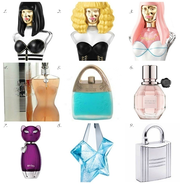 Funny Perfumes - bottles