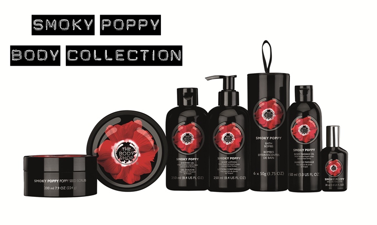 Smoky Poppy body skincare Collection