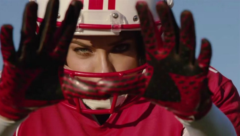 Victoria's Secret Angels play football in Super Bowl ad 2015 2