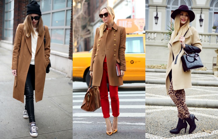 bloggers camel coat