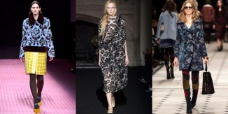 Brocade and patchwork revival trend