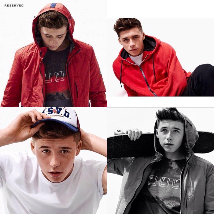 Brooklyn Beckham lands his first fashion campaign 2