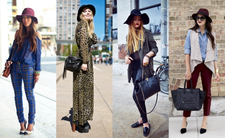 famous bloggers wearing hats