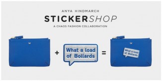 Anya Hindmarch bag stickers