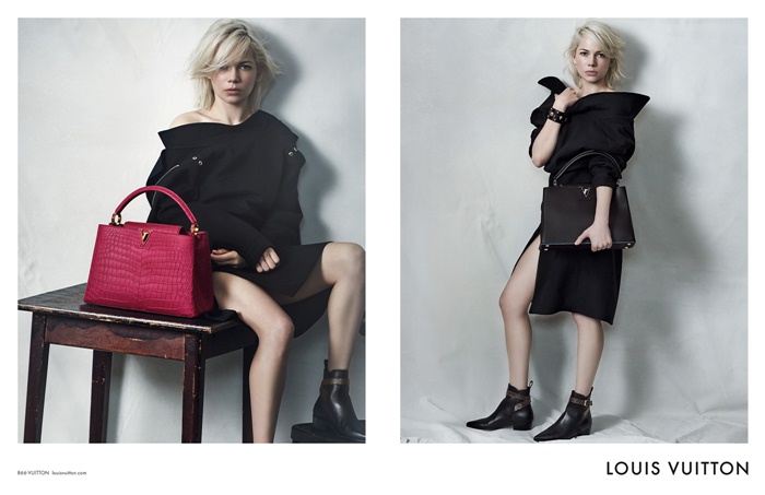 Michelle Williams for Louis Vuitton campaign