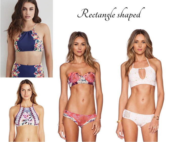 Swimsuit for your bodytype - rectangle