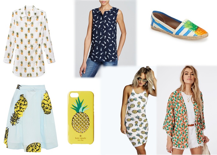 Summer 2015 - Pineapple print trend 2