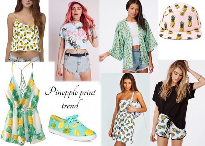 Summer 2015 | Pineapple print trend | Stylishly Beautiful