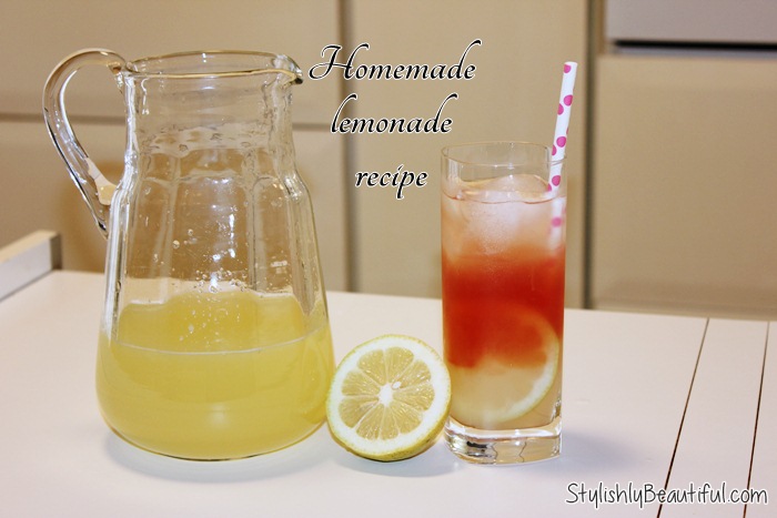 Homemade lemonade recipe thumbnail