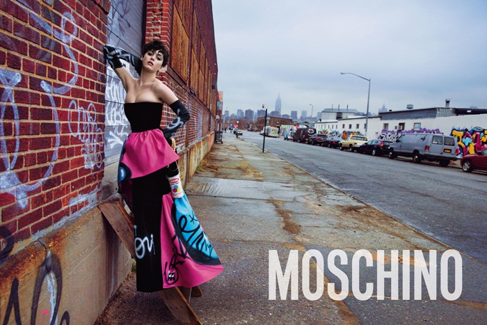 Katy Perry for Moschino’s Fall 2015 ad campaign 1