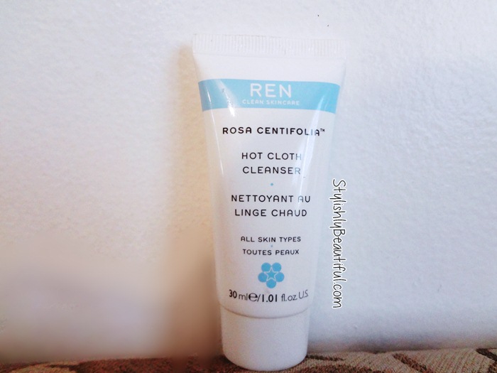 REN Rosa Centifolia Hot Cloth Cleanser review