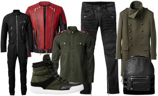 Μερικά κομμάτια από το Balmain x H&M menswear
