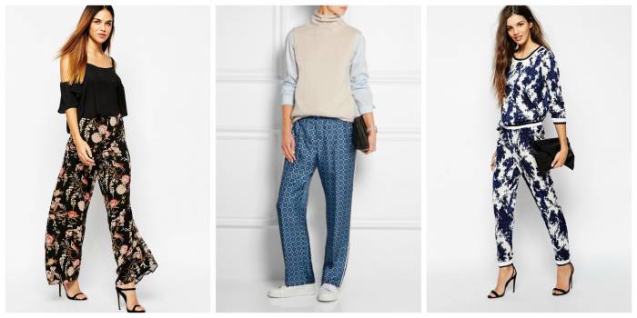 Fall-winter trends 2015 printed pants