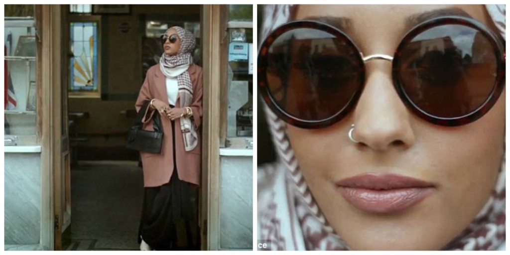 Hijab-model H & M Close the Loop campaign