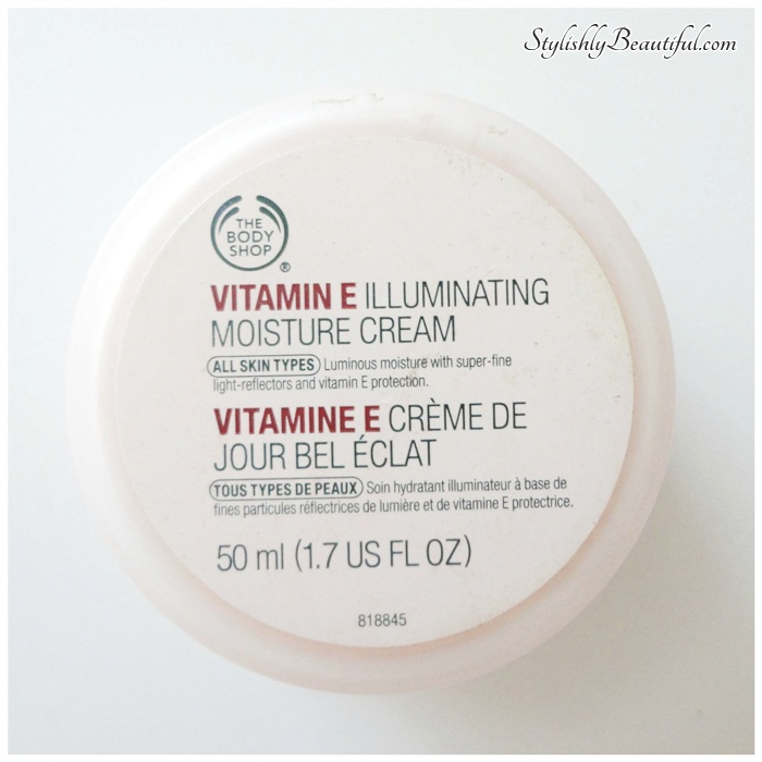The Body Shop vitamin E illuminating moisture cream review
