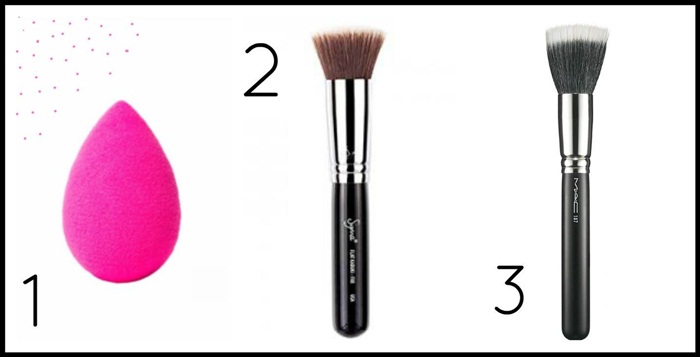 Best ways & brushes to apply your foundation