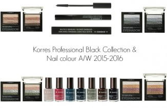 Korres Professional Black Collection - Nail colour AW 2015-2016