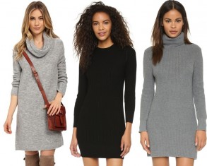 Sweater dresses - shopping guide