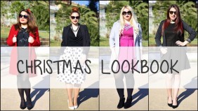 Christmas lookbook Stylishly Beautiful Yutube channel