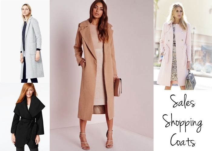 sales shopping - basic coats - featured