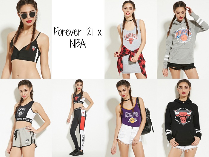 Forever 21 x NBA Clothing line 1