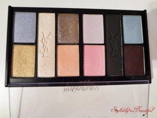 Yves Saint Laurent eye shadow palette review