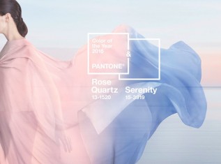 Pantone & colors of the year 2016 - Rose Quartz & serenity