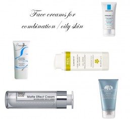 Best face creams for combination - oily skin