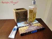 L'Occitane shower gel and hand cream set review