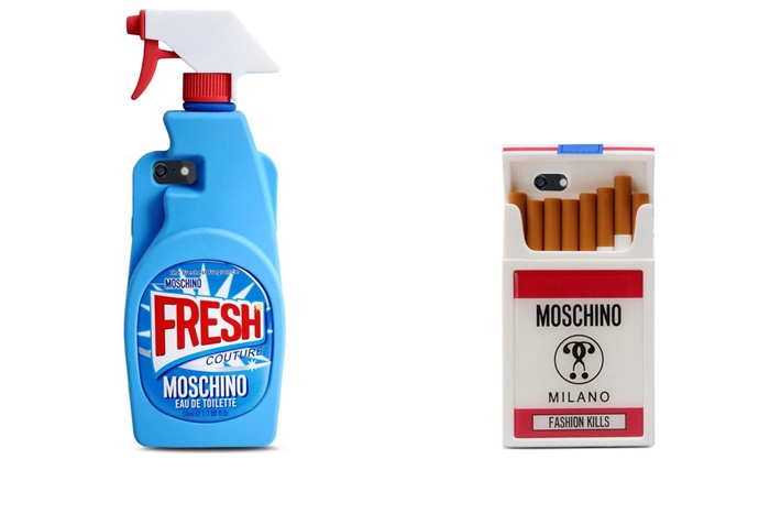 Moschino spring-summer 2016 phone cases