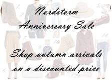 Nordstorm Anniversary Sale - autumn arrivals discounted price