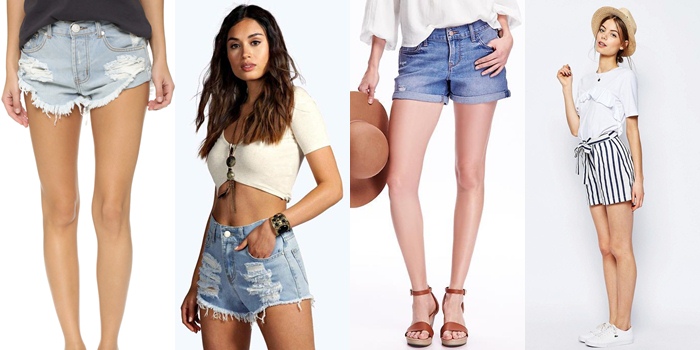 Shopping guide - high waisted shorts 