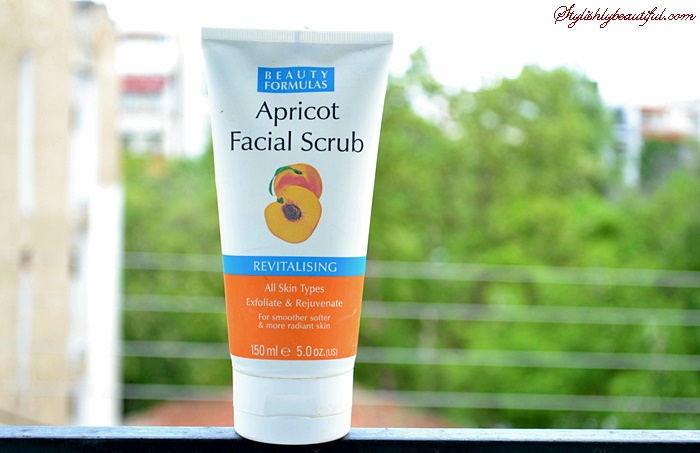 Beauty Formula Apricot Facial Scrub _ Review