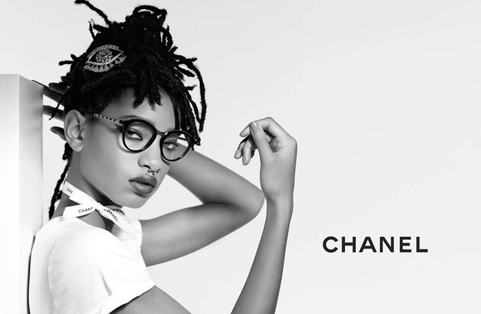 Willow Smith Chanel Eyewear campaign fall winter 2016-17