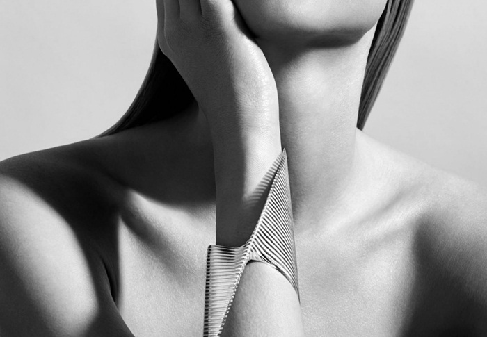 Georg Jensen x Zaha Hadid jewelry collection