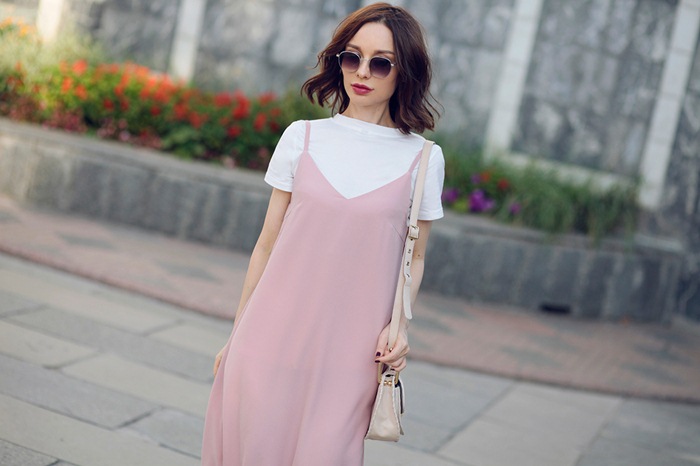 dress over t shirt