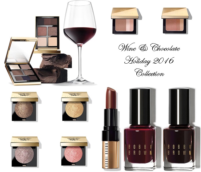 Bobbi Brown Wine & Chocolate Holiday 2016 Makeup Collection