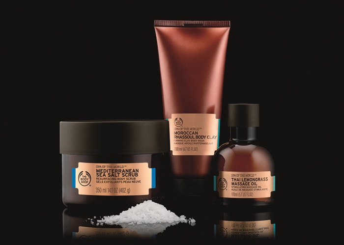 New Body care collection by the Body Shop - Spa of the World 2