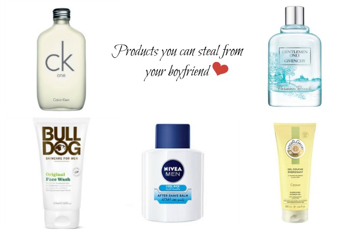 Products you can steal from your boyfriend