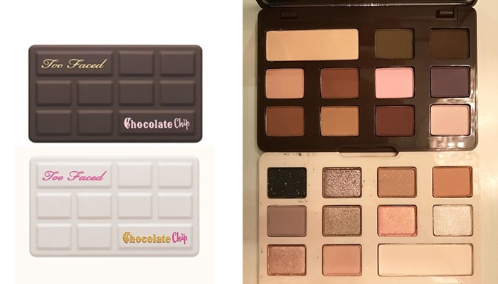 too faced chocolate chip palettes