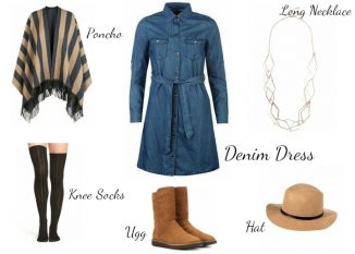 Look of the day | The denim dress