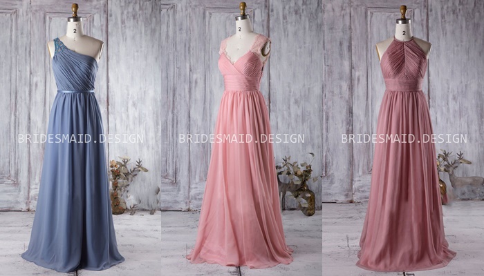 Elegant bridesmaid dresses 1
